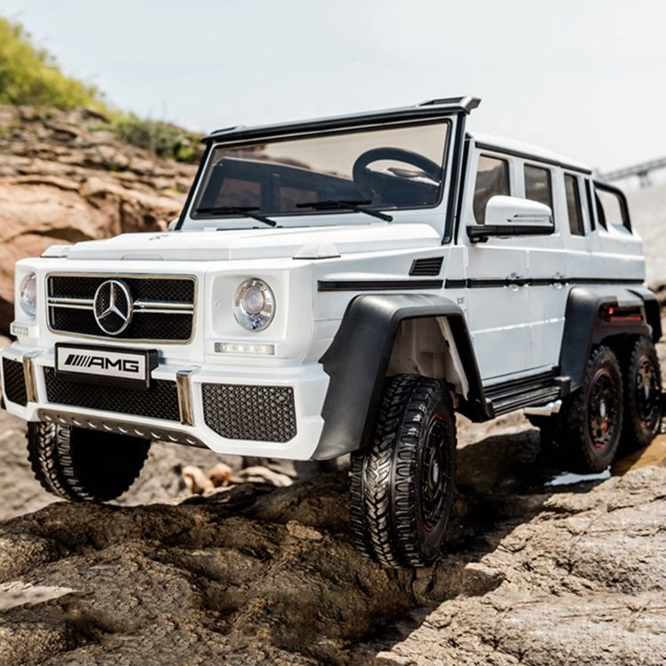 Детский электромобиль Mercedes-Benz G63 AMG (6*6)- Пикап с 2 багажниками